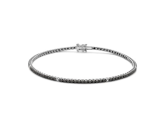 Bracciale Miluna Donna BRACCIALI IN DIAMANTI in Oro bianco Diamante Black BRD863-042NB - BRD863-042NB